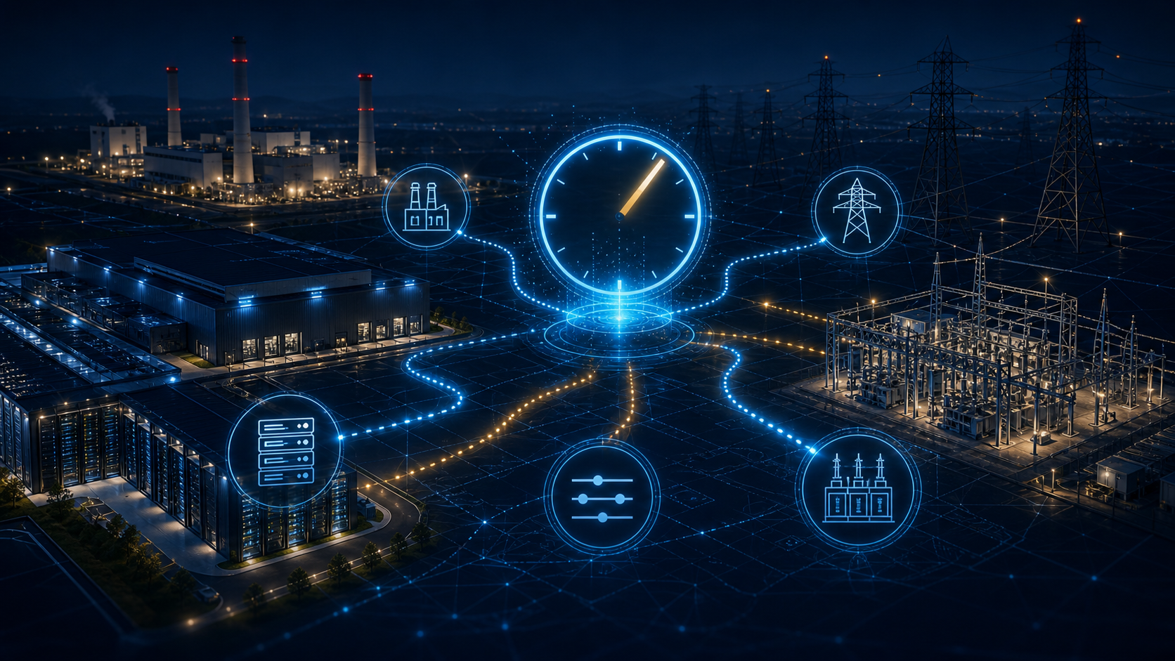 Data-center large load, nearby generation and transmission studied under new grid tariffs
