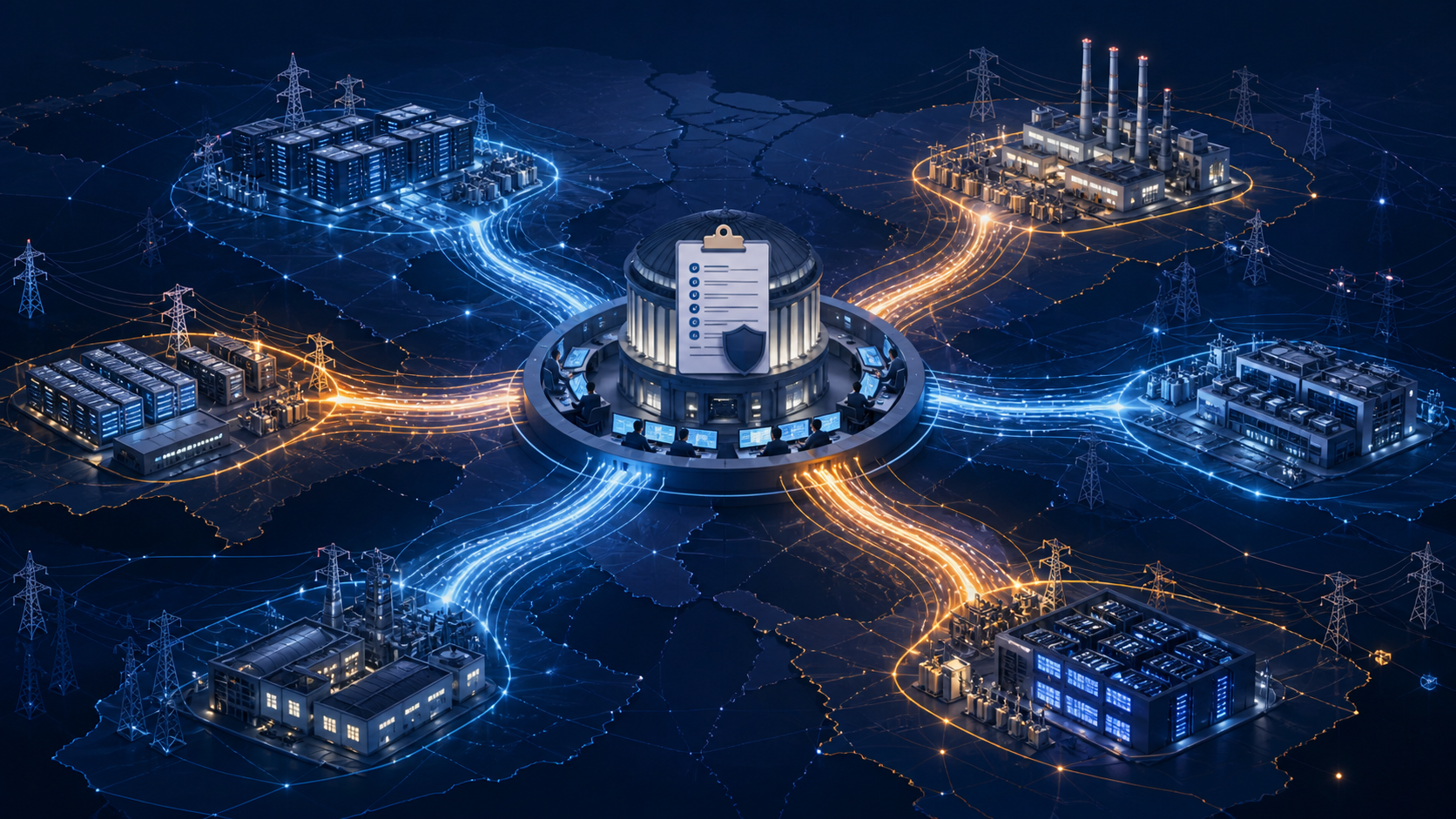 Six regional transmission networks converging for federal review of large-load tariff responses