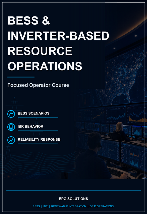BESS and Inverter-Based Resource Operations Course course cover