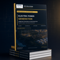 Square mockup of the EPG Electric Power Generation Study Guide with navy and gold cover