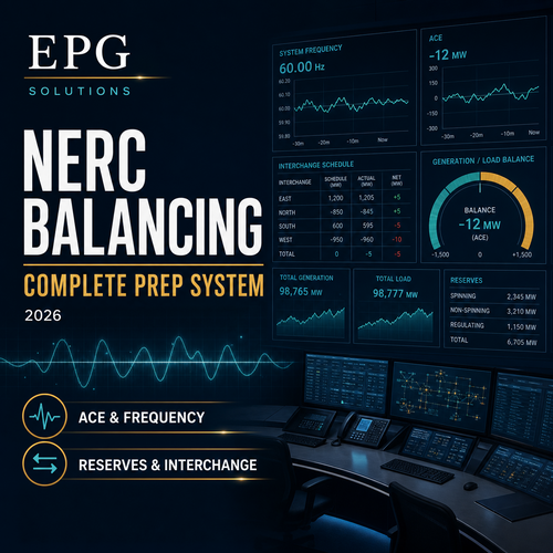 NERC Balancing Complete Prep System 2026 course cover