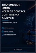 Transmission Limits, Voltage Control, and Contingency Analysis Course course cover